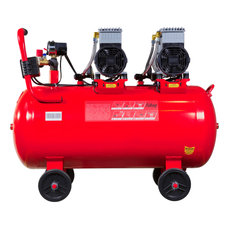 Поршневой компрессор  OLS 500/100 CM2х2 + Набор пневмоинструмента (5 предметов) в ПОДАРОК