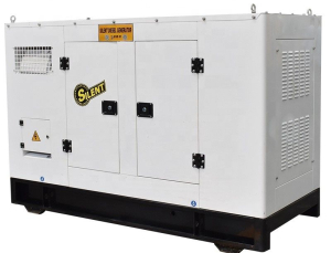 Дизельный генератор Амперос АД 40-Т400 В в кожухе с АВР  (с автозапуском) фото