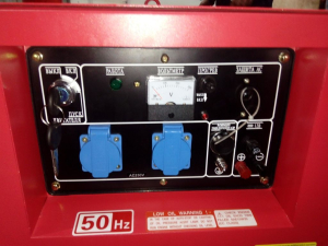 Дизельный генератор Амперос LDG7500СLE стартер в кожухе с АВР  синхронный фото