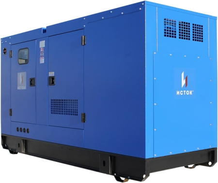 Дизельный генератор  АД150С-Т400-РПМ35 в кожухе с АВР