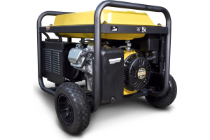 Бензиновый генератор RATO R8500D электростартер + колесный комплект  (с автозапуском) фото