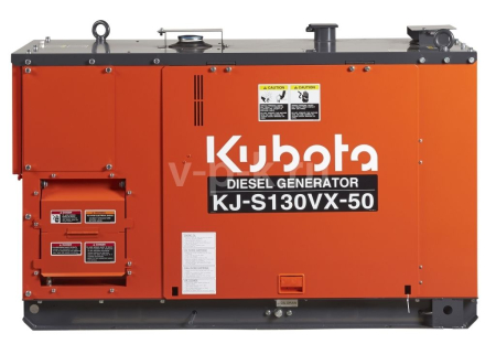 Дизельный генератор Kubota KJ-S130VX
