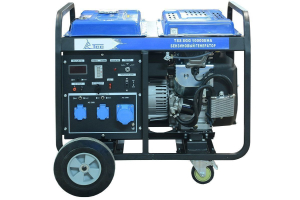 Бензиновый генератор ТСС SGG 10000EHA в кожухе МК-2.1 034046 синхронный фото