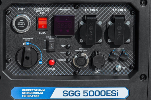 Бензиновый генератор ТСС SGG 5000ESi 060053 синхронный фото
